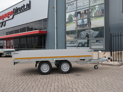 Eduard Geremde Eduard plateauwagen - 330x180 cm - 2500 kg bruto laadvermogen - 72 cm laadvloerhoogte - 30 cm borden