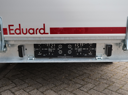 Eduard Geremde Eduard plateauwagen - 330x180 cm - 2500 kg bruto laadvermogen - 72 cm laadvloerhoogte - 30 cm borden