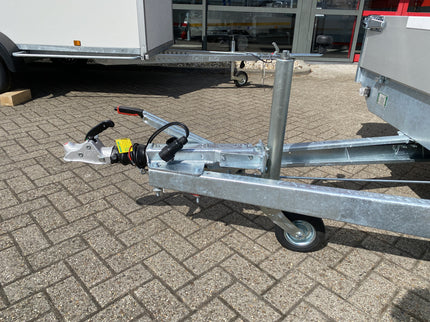 Eduard Geremde Eduard plateauwagen - 506x200 cm - 2700 kg bruto laadvermogen - 63 cm laadvloerhoogte - 30 cm borden