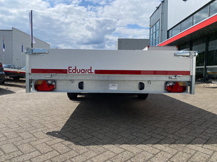 Eduard Geremde Eduard plateauwagen - 506x200 cm - 2700 kg bruto laadvermogen - 63 cm laadvloerhoogte - 30 cm borden