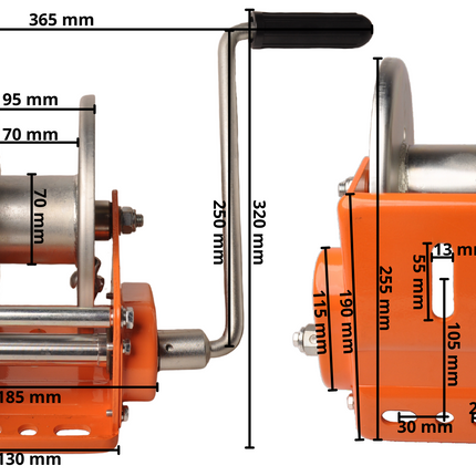 Eduard Handlier geremd 1588 kg overbrenging 18,4:1