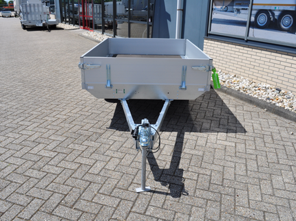 Eduard Ongeremde Eduard plateauwagen - 200x145 cm - 750 kg bruto laadvermogen - 30 cm borden - 56 cm laadvloerhoogte