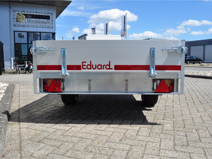 Eduard Ongeremde Eduard plateauwagen - 200x145 cm - 750 kg bruto laadvermogen - 30 cm borden - 56 cm laadvloerhoogte