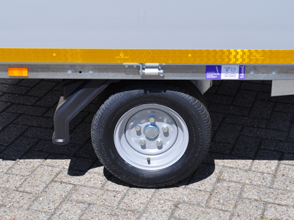 Eduard Ongeremde Eduard plateauwagen - 200x145 cm - 750 kg bruto laadvermogen - 30 cm borden - 56 cm laadvloerhoogte