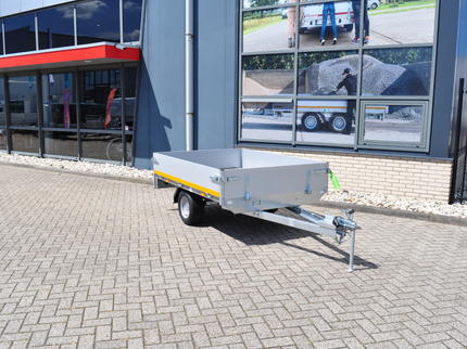 Eduard Ongeremde Eduard plateauwagen - 200x145 cm - 750 kg bruto laadvermogen - 30 cm borden - 56 cm laadvloerhoogte