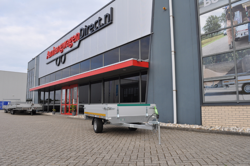 Eduard Ongeremde Eduard Plateauwagen - 230x145 cm - 750 kg bruto laadvermogen - 56 cm laadvloerhoogte