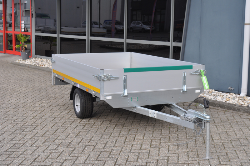 Eduard Ongeremde Eduard Plateauwagen - 230x145 cm - 750 kg bruto laadvermogen - 56 cm laadvloerhoogte