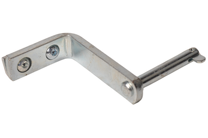 Eduard Scharnier compleet voor achterklep aanhanger - 91x70 mm inclusief veiligheidspal