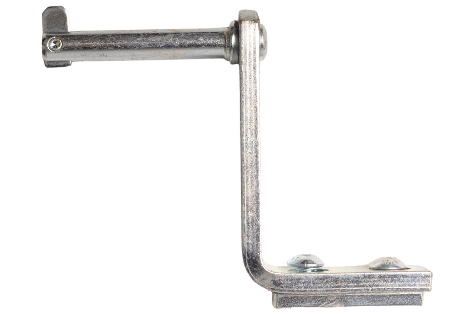 Eduard Scharnier compleet voor achterklep aanhanger - 91x70 mm inclusief veiligheidspal