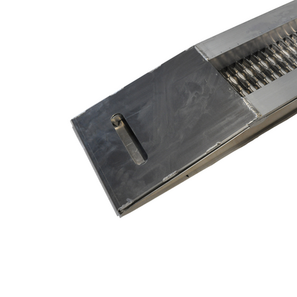 Eduard Set van 2 heavy duty oprijplaten 2500x300x85 mm - aluminium - 2700 kg maximaal draagvermogen