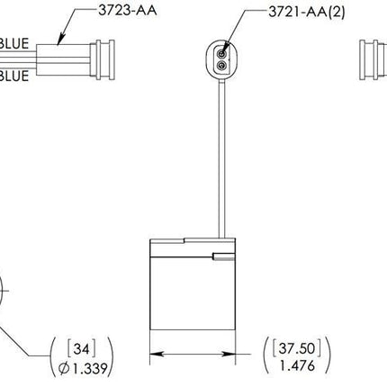 Eduard Solenoid 12V spoel voor SPX hydraulische pomp