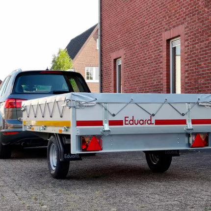 Eduard Vlakzeil op maat voor Eduard aanhanger - 230x145 cm  - waterdicht
