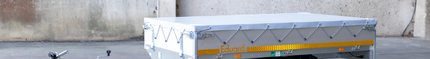 Eduard Vlakzeil op maat voor Eduard aanhanger - 230x145 cm  - waterdicht