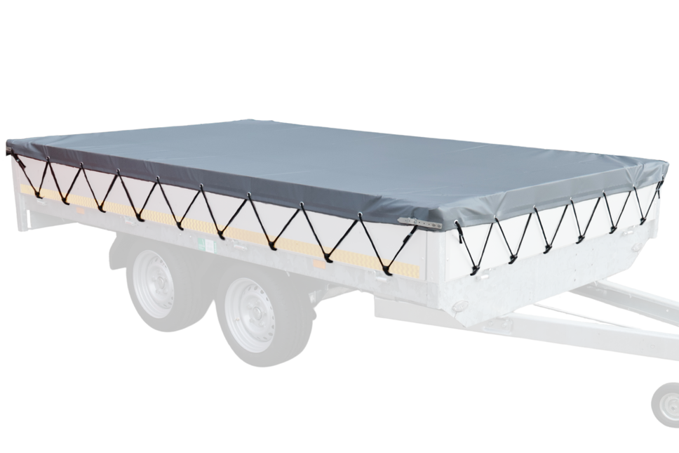 Eduard Vlakzeil op maat voor Eduard aanhanger - 310x160 cm - waterdicht