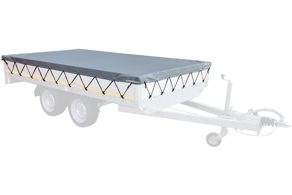 Eduard Vlakzeil op maat voor Eduard aanhanger - 310x160 cm - waterdicht