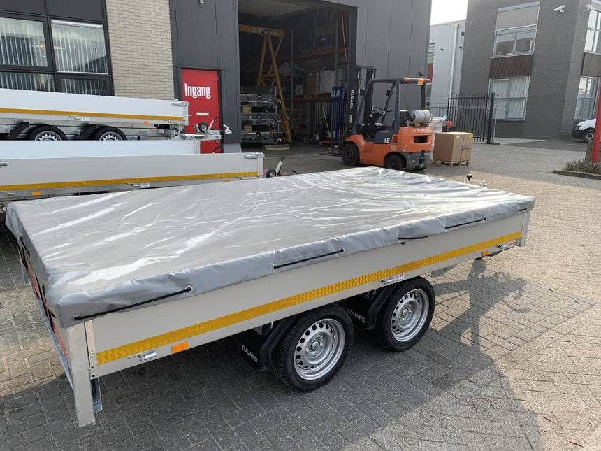 Eduard Vlakzeil op maat voor Eduard aanhanger - 310x180 cm - waterdicht