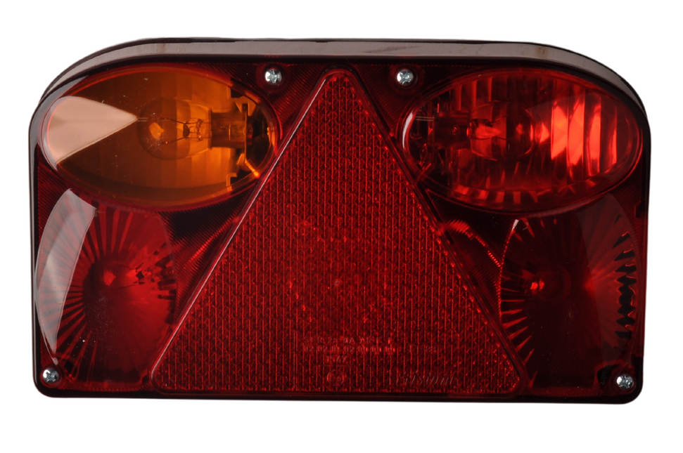 Fristom Achterlicht - Fristom FT-088 - links - 240x138x56 mm - gloeilamp - inclusief mistlamp