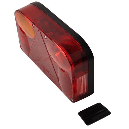 Fristom Achterlicht - Fristom FT-088 - links - 240x138x56 mm - gloeilamp - inclusief mistlamp