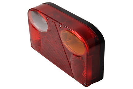 Fristom Achterlicht - Fristom FT-088 - rechts - 240x138x56 mm - gloeilamp - inclusief achteruitrijverlichting