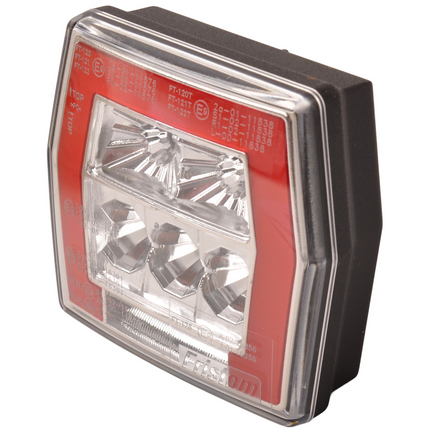 Fristom Achterlicht - Fristom FT-120 LED - links/rechts - 99,5x93x39,5 mm