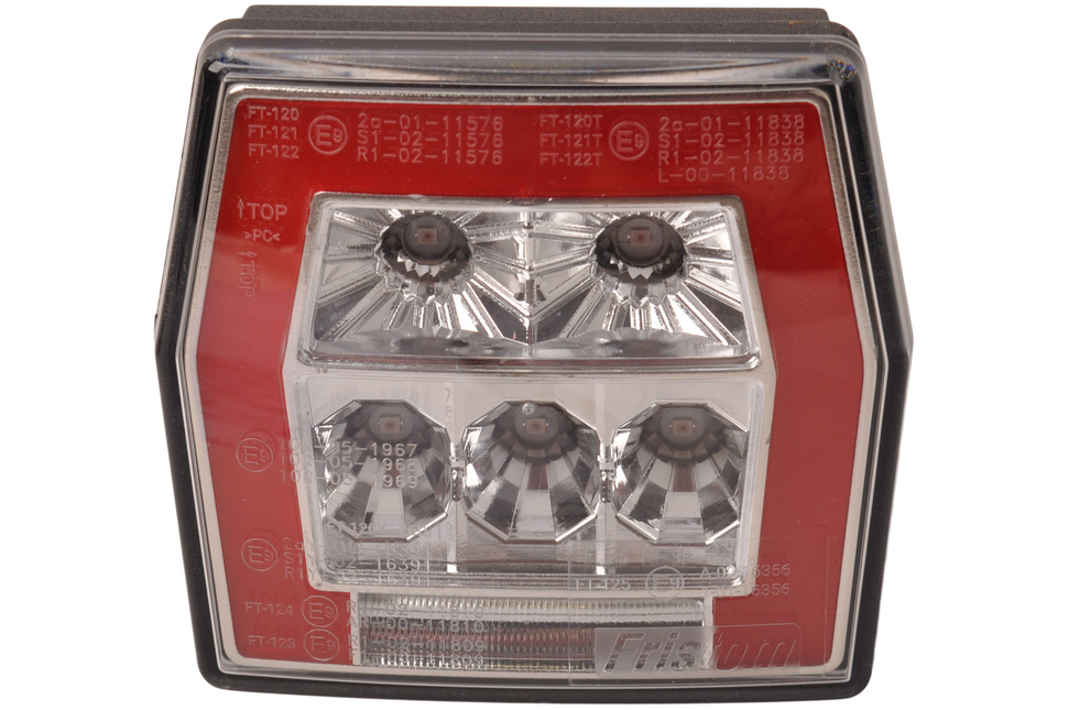 Fristom Achterlicht - Fristom FT-120 LED - links/rechts - 99,5x93x39,5 mm