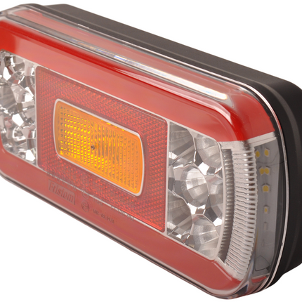 Fristom Achterlicht - Fristom FT-130 LED - links - 220x110x50,5 mm - inclusief mistlamp