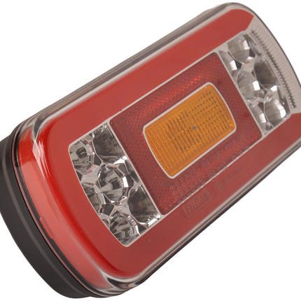 Fristom Achterlicht - Fristom FT-130 LED - links - 220x110x50,5 mm - inclusief mistlamp