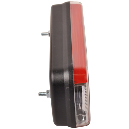 Fristom Achterlicht - Fristom FT-130 LED - rechts - 220x110x50,5 mm - inclusief achteruitrijverlichting