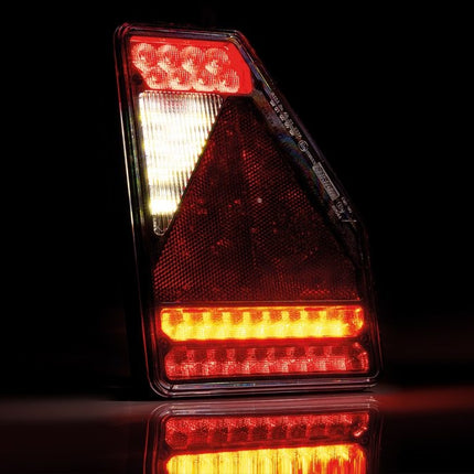 Fristom Achterlicht - Fristom FT-277 LED - rechts - 211x146x49 mm - inclusief achteruitrijverlichting