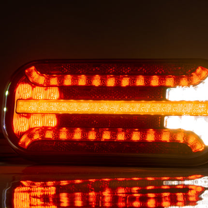 Fristom Fristom FT-230 links- inclusief mistlamp - LED 215x95x38 mm - met dynamische richtingaanwijzer