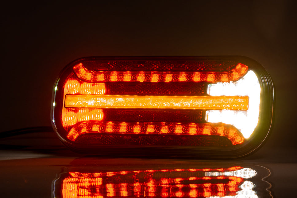 Fristom Fristom FT-230 links- inclusief mistlamp - LED 215x95x38 mm - met dynamische richtingaanwijzer