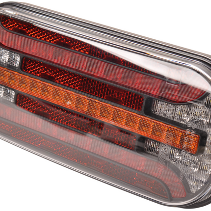 Fristom Fristom FT-230 rechts - inclusief achteruitrijverlichting - LED 215x95x38 mm - met dynamische richtingaanwijzer