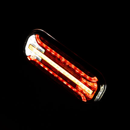 Fristom Fristom FT-230 rechts - inclusief achteruitrijverlichting - LED 215x95x38 mm - met dynamische richtingaanwijzer