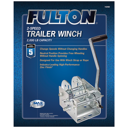 Fulton Ongeremde handlier - Fulton T2005 - 910/450 kg