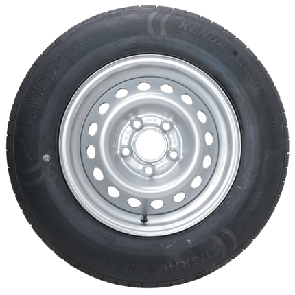 GT RADIAL Compleet aanhanger wiel - 175R14C - steekmaat: 5x112 - draagvermogen: 775 kg - naafdiameter: 67 mm