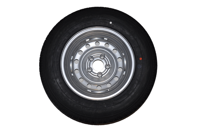 GT RADIAL Compleet wiel 175R14C band + velg - mercedes steek 5x112 - 775kg draagvermogen - naafdiameter 67 mm