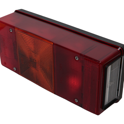 Hella Achterlicht - Hella - 4 kamer - links - 246x108x66 mm - vlakstekker aanlsuiting