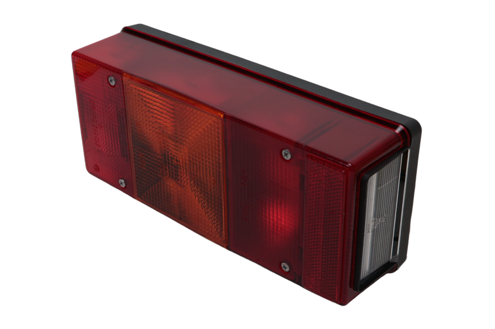 Hella Achterlicht - Hella - 4 kamer - links - 246x108x66 mm - vlakstekker aanlsuiting