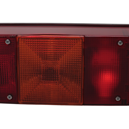 Hella Achterlicht - Hella - 4 kamer - links - 246x108x66 mm - vlakstekker aanlsuiting