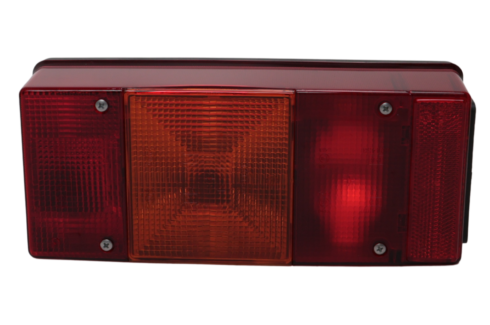 Hella Achterlicht - Hella - 4 kamer - links - 246x108x66 mm - vlakstekker aanlsuiting