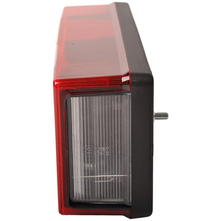 Hella Achterlicht - Hella - 4 kamer - rechts - 246x108x66 mm - vlakstekker aanlsuiting - met achteruitrijlicht