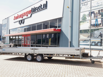 Hulco Geremde Hulco Medax-2 plateauwagen - 611x203 - 3000 kg bruto laadvermogen - tandemasser