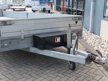 Hulco Geremde Hulco Medax-2 plateauwagen - 611x203 - 3000 kg bruto laadvermogen - tandemasser