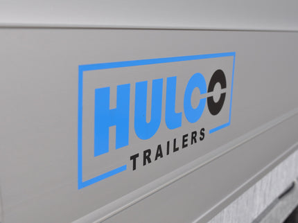 Hulco Geremde Hulco Medax plateauwagen - 335x183 cm - 3000 kg bruto laadvermogen - 30 cm borden