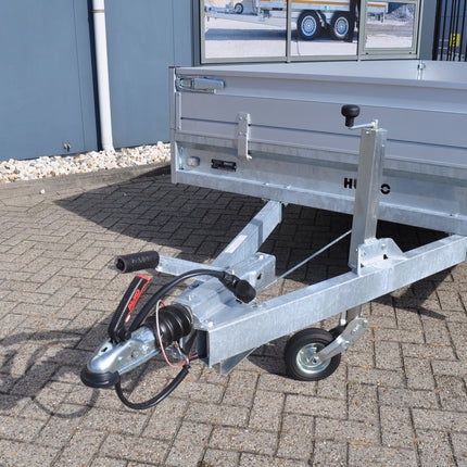 Hulco Geremde Hulco Medax plateauwagen - 405x203 cm - 3000 kg bruto laadvermogen - 30 cm borden