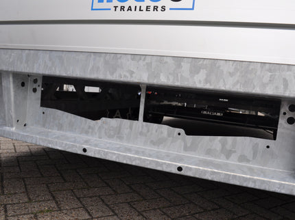 Hulco Geremde Hulco Medax plateauwagen - 502x223 cm - 3500 kg bruto laadvermogen - 30 cm borden