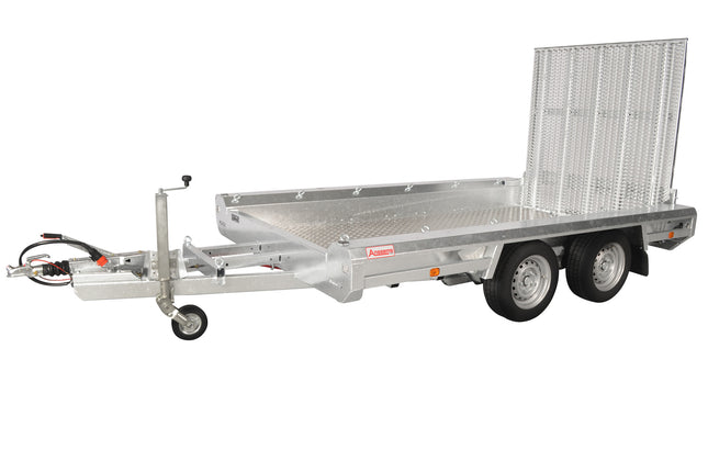 Hulco Hulco TERRAX - 2 3000 LK - 3000 kg bruto laadvermogen - machinetransporter - 294x150 cm laadoppervlak - geremd