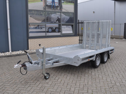 Hulco Hulco TERRAX - 2 3000 LK - 3000 kg bruto laadvermogen - machinetransporter - 294x150 cm laadoppervlak - geremd