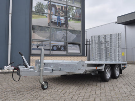 Hulco Hulco TERRAX - 2 3000 LK - 3000 kg bruto laadvermogen - machinetransporter - 294x150 cm laadoppervlak - geremd
