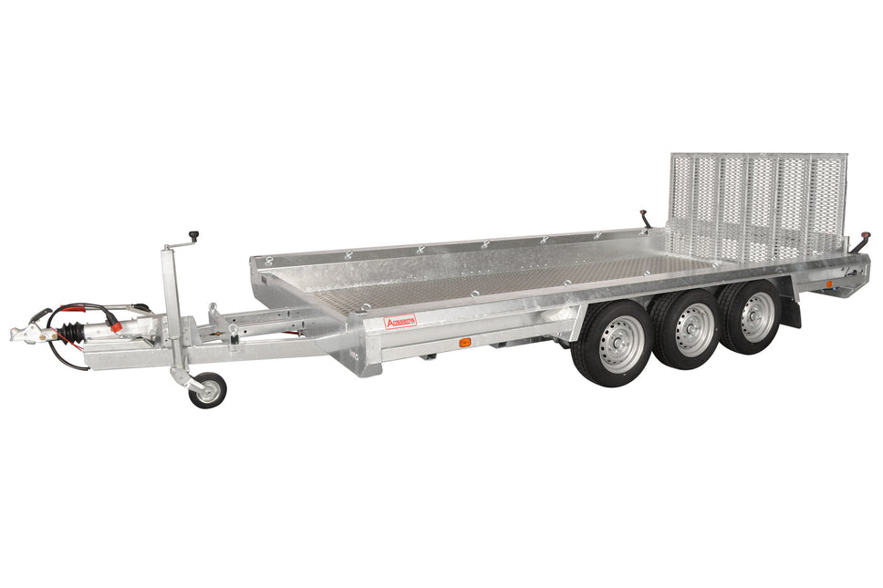 Hulco Hulco TERRAX -3 3500 machinetransporter - 3500 kg bruto laadvermogen - machinetransporter - 394x180 cm laadoppervlak - geremd